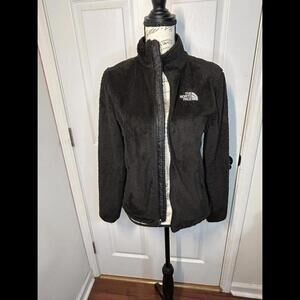 North Face Fleece Black Jacket Women's size Small
